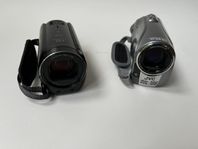 2 st DV-kameror: Canon Legria HF R86 & JVC Everio S GZ-MS100