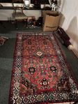 Äkta handknuten orientalisk matta 133x300cm