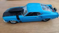 Samlarbil Ford Mustang -69 Danbury Mint modellbil skala 1:24