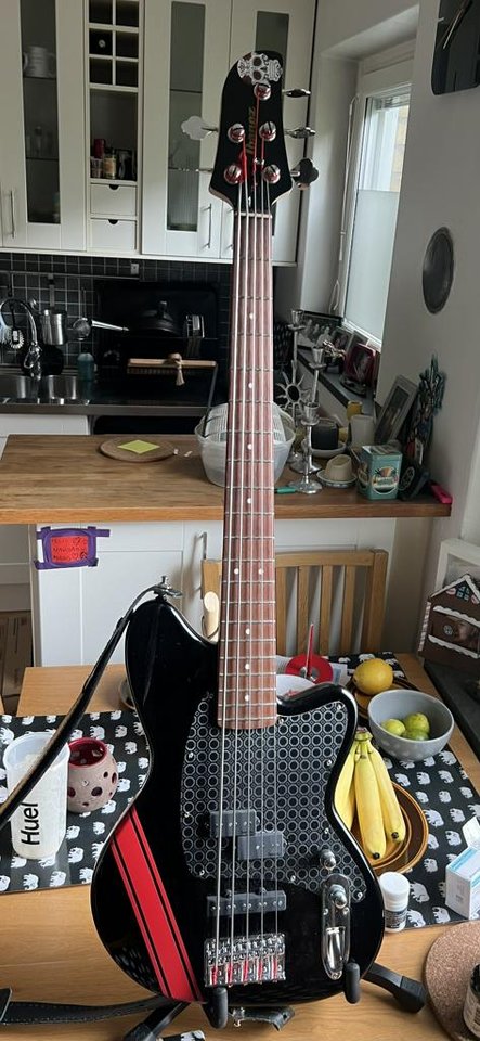 Ibanez bass PJ  (5str) med Sa...