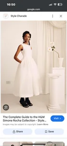 Simone Rocha x HM dress 