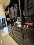 Paxgarderober (Stommar + inredning)
