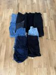 paket med diverse gravidkläder