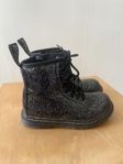 Dr martens junior glitter svart/silver - 28