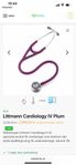 Littmann Cardiology III plum