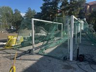 Rullbara fotbollsmål 2 st