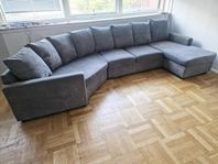 Lyxig soffa med myshörna i fint skick Fri leverans