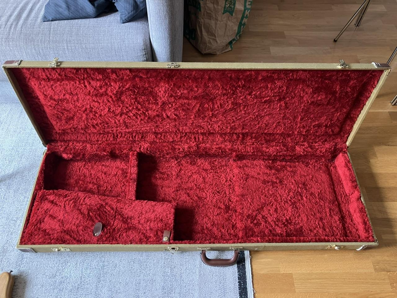 Fender bas tweed case