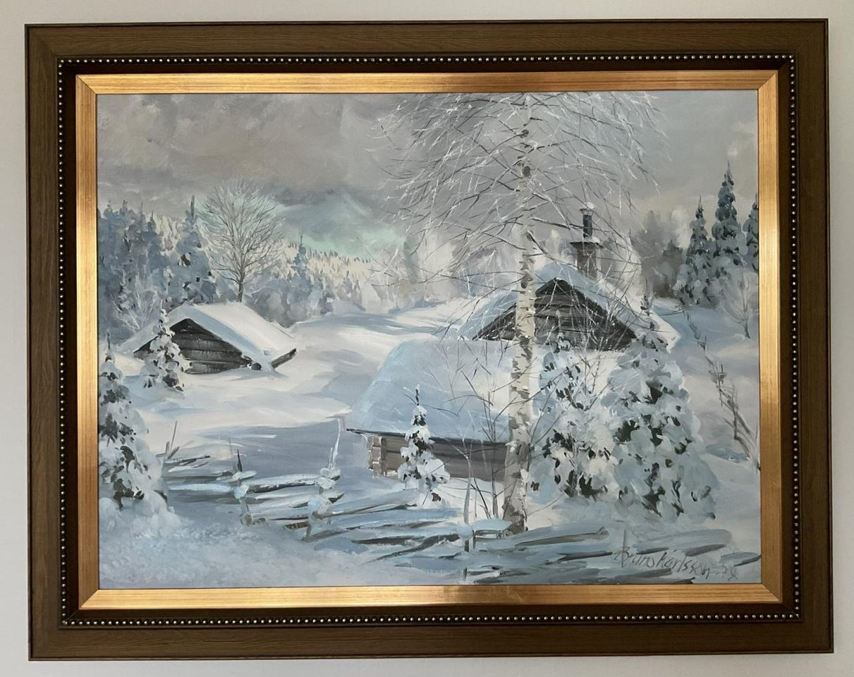 Oljemålning