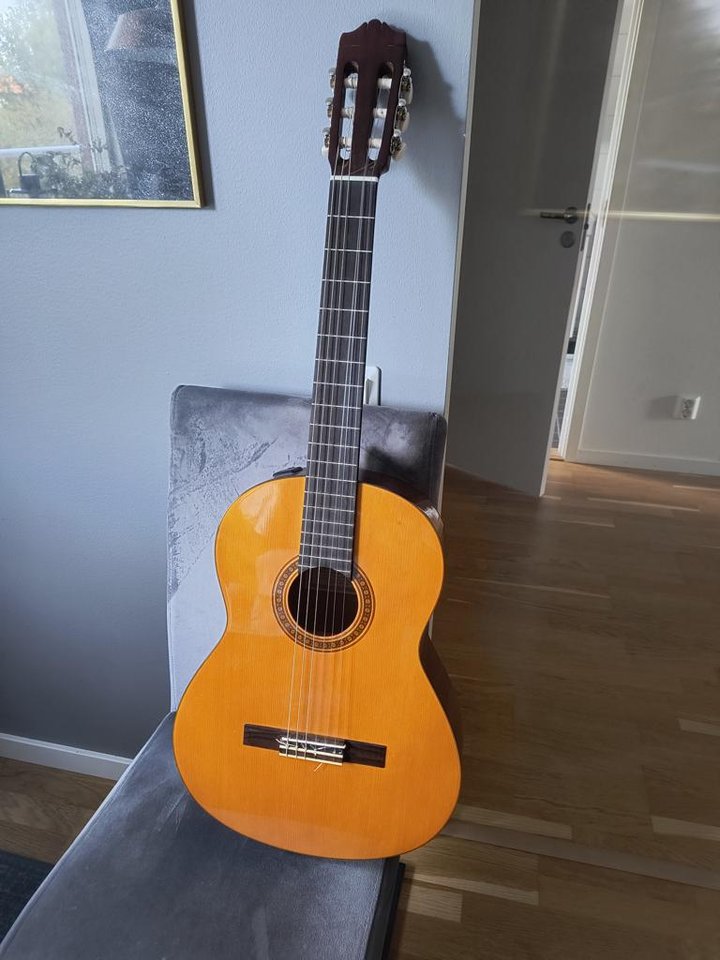 Yamaha gitarr nylonsträngad