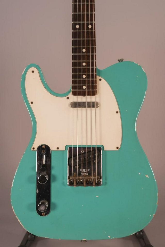 MJT Tele vänsterhänt surf green