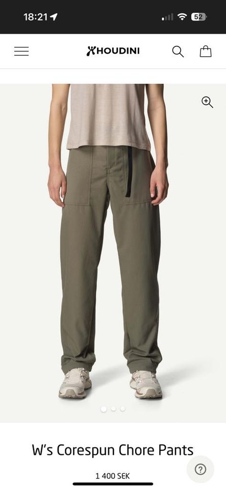 M’s Corespun Chore Pants Houd...