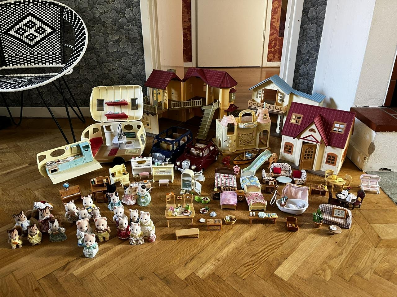 Sylvanian families - megasamling