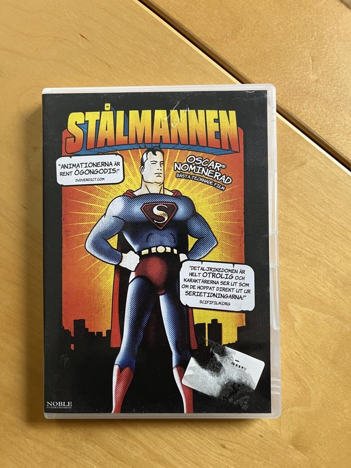 Superman/Stålmannen - Tecknad...
