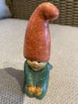 Tomte Lisa Larson Grön sittande