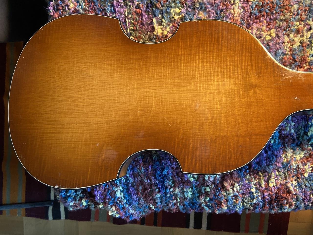 Höfner Violinbas 1960