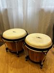 Latin Percussion BONGOS NATURAL WOOD