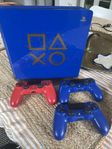 PlayStation 4 Slim  Limited Edition (Blue/Gold design)