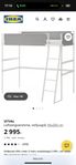 Vitval NY loftsäng IKEA