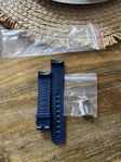 Omega rubber strap