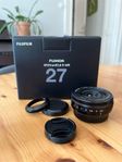 Fuji XF 27mm f/2.8 pancake lens