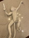 Monkey Lamp Seletti Hanging Left Hand/White
