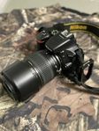 Systemkamera Nikon D5600 med 3 extra Objektiv