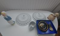 7 st retro samlarobjekt porslin/keramik – 450 kr gobel 