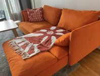 Häftig orange Söderhamn soffa