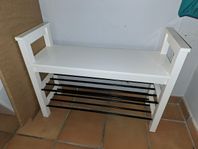 Ikea Hemnes Hylla / Skohylla / Bänk