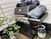 Grill gas