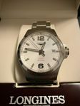 Longines Conquest V.H.P. Silverfärgad/Stål Ø43 mm