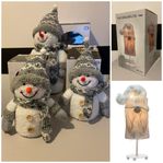 3 Star Trading Joylight Snögubbar / ÖoB Bords-Tomtelampa