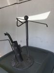 dekorativ skulptur (metall golf spelare)