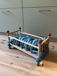 Kombinerad docksäng & vagga