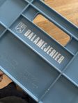 Ljusblå Mjölkback/ Ölback / Vinylback text Dalamejerier