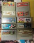 Super Nintendo Spel samling Säljes (jpn, Ntsc-j, sfc)