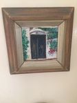 Liten tavla. Alice’s door.