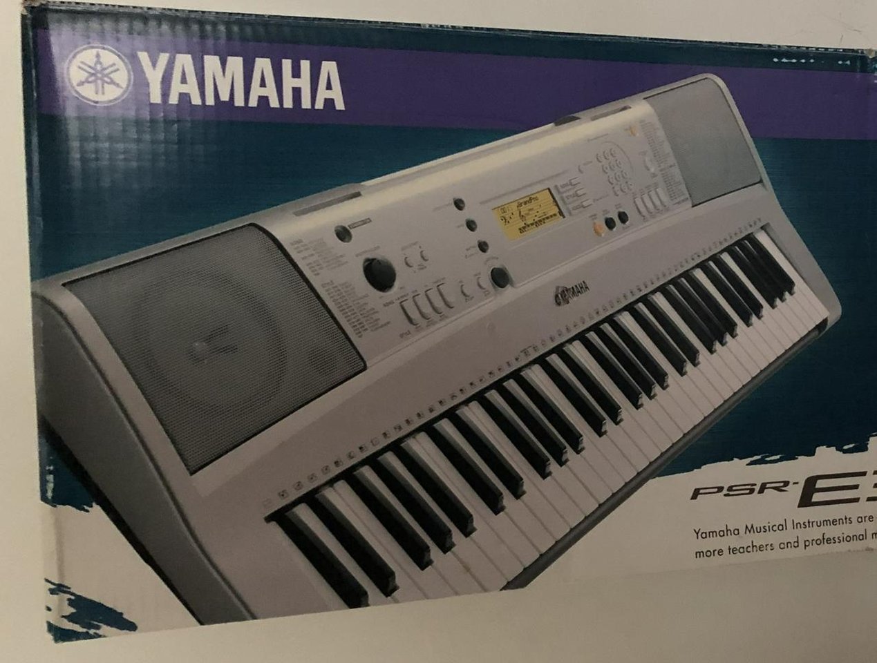 Yamaha keyboard PSRE313