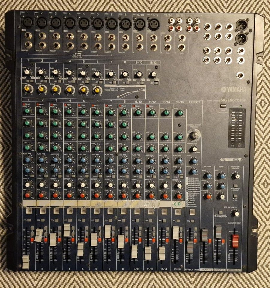 Yamaha MG 166cx usb