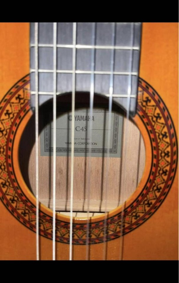 Yamaha C45 gitarr i nyskick –...