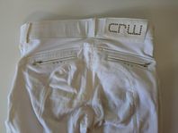 CRW vita ridbyxor från Hööks stl 34 fint skick 