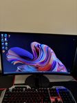 Kraftfull Gaming PC + 24” Samsung 100H skärm + Logitech h