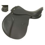 Ny hopp/allround sadel svart 17