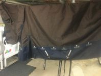 Fairfield regntäcke m helhals, stl 135, 0 g