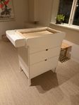 Stokke Home Dresser Byrå + skötbord (nyskick)