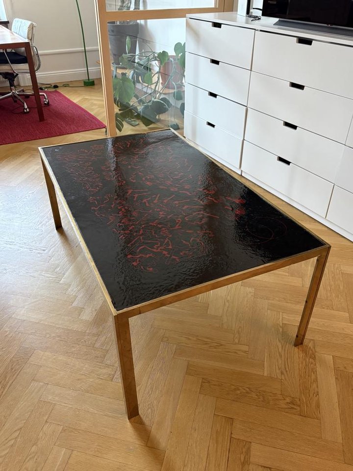 Soffbord - hantverk i emalj o...