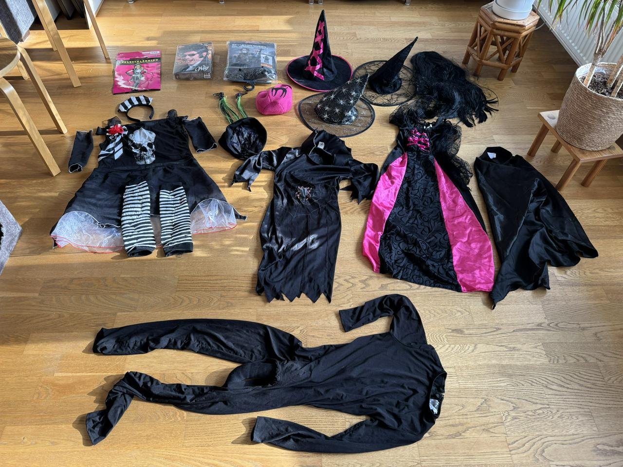 Halloweenkläder o prylar