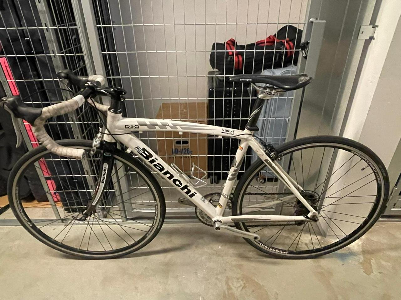 Racer cykel, Bianchi Via Niro...