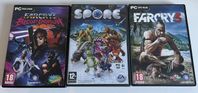 PC-spel till salu: